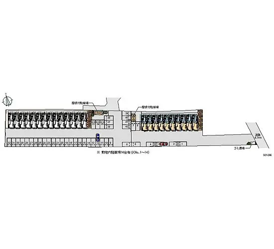 ★手数料０円★多賀城市新田 月極駐車場